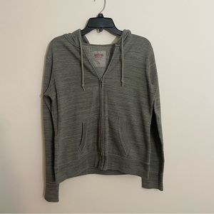 Mossimo Green Zip-Up Hoodie